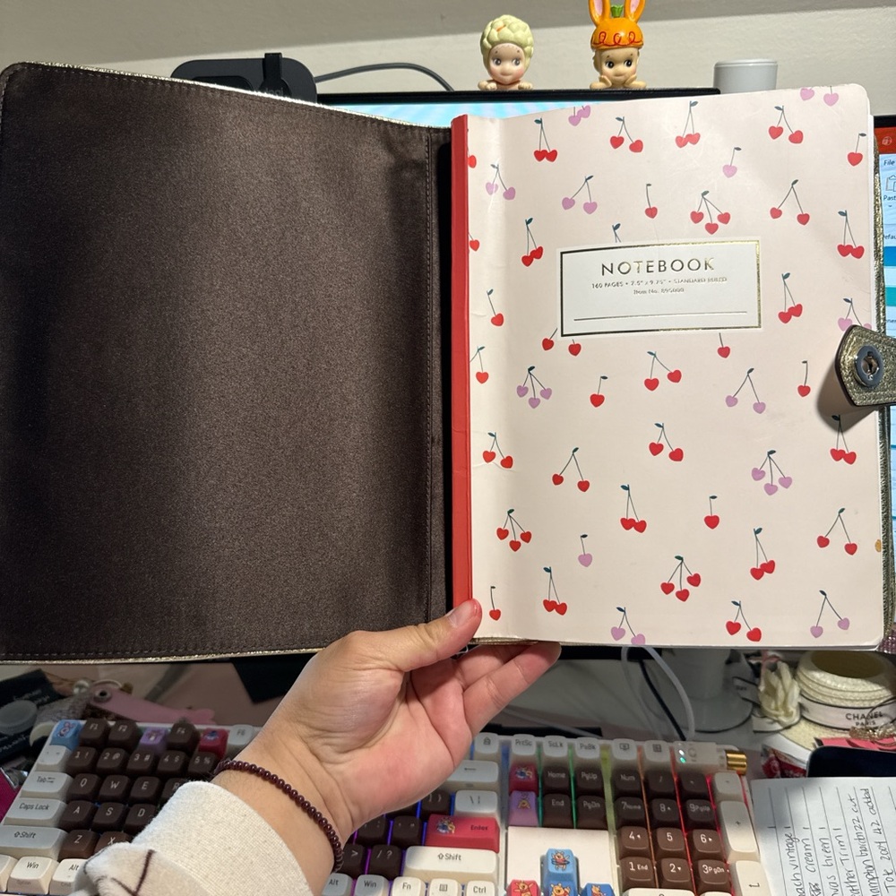 SOLD Coach Repurposed Notebook Cover - Originally Ipad Case - Picture 3 of 5